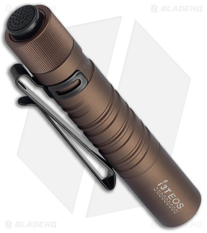 Olight I3T EOS Desert Tan Flashlight | 180 Lumens | Blade HQ