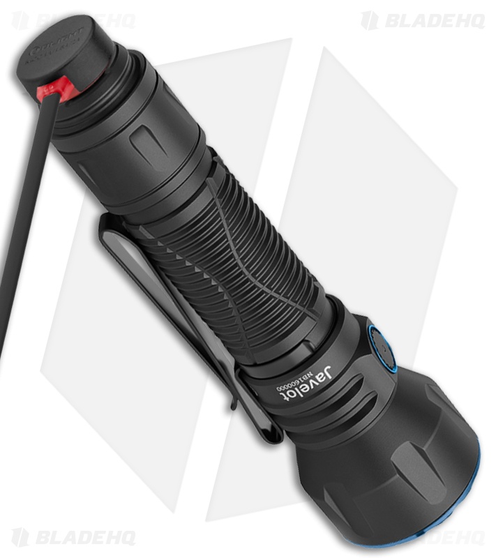 Olight Javelot Long Range Flashlight Matte Black Aluminum