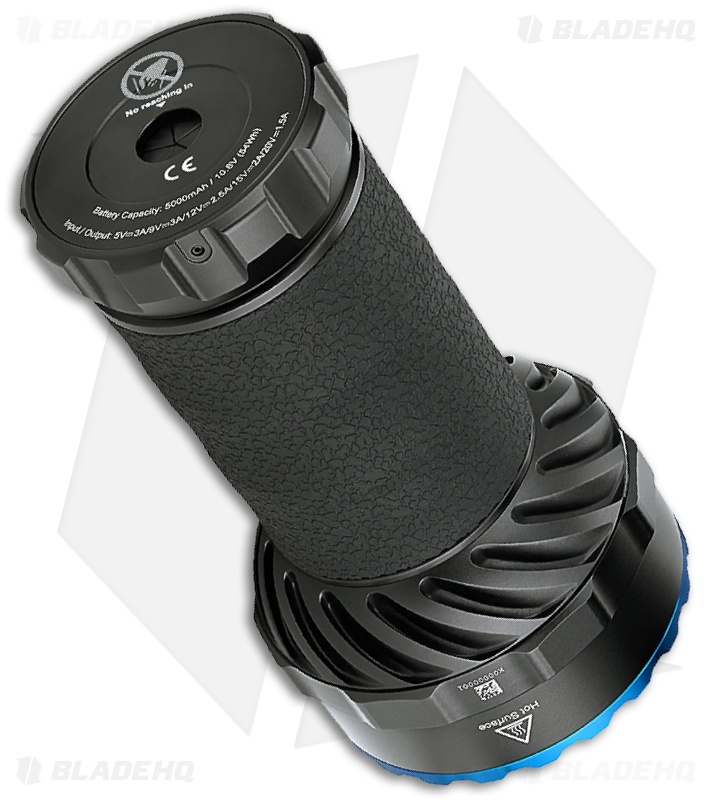 Olight Marauder 2 Flashlight Black Aluminum (14,000 Lumens) - Blade HQ