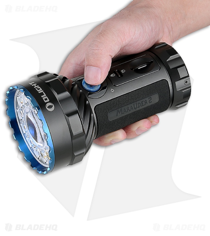 OLIGHT Marauder 2 ブラック 14,000ルーメン OLIGHT Marauder 2 Rechargeable Handheld Flashlight 14,000