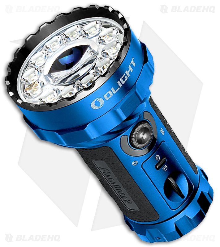 Olight Marauder 2 Limited Edition Flashlight Blue Aluminum (14,000