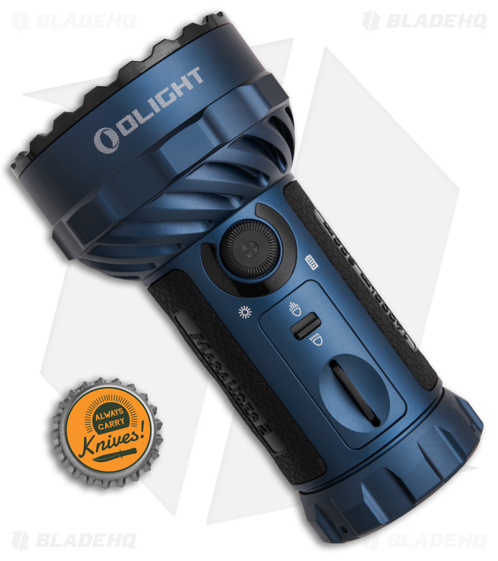 Olight Marauder 2 Midnight Blue Flashlight | 14,000 Lumens - Blade HQ