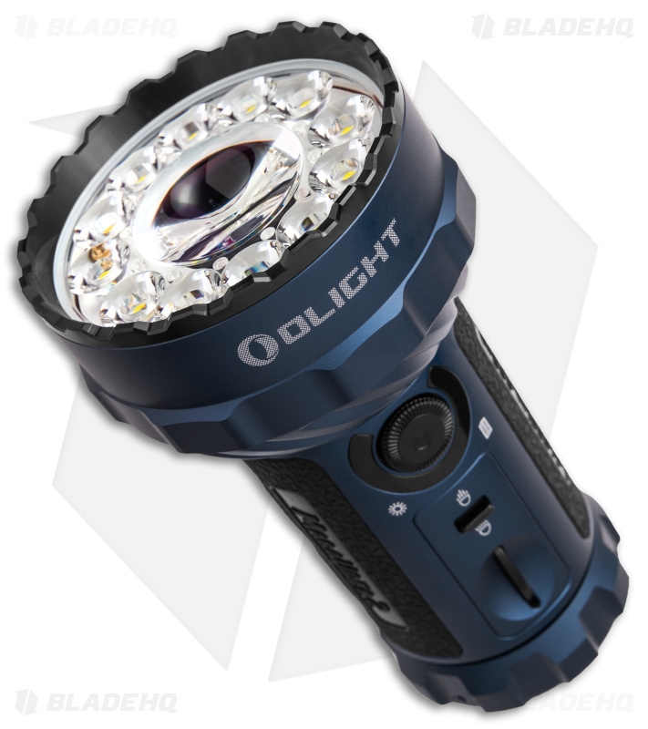 Olight Marauder 2 Midnight Blue Flashlight | 14,000 Lumens - Blade HQ