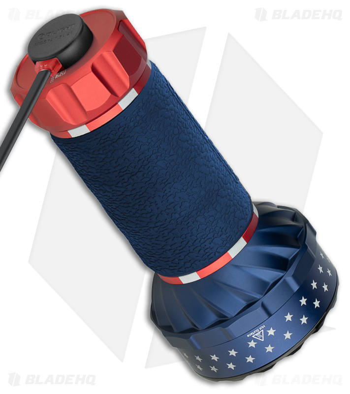 Olight Marauder Mini Flashlight Stars & Stripes - Blade HQ