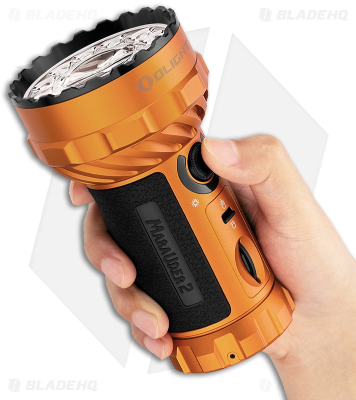 Olight Marauder 2 Flashlight Orange Aluminum (14,000 Lumens