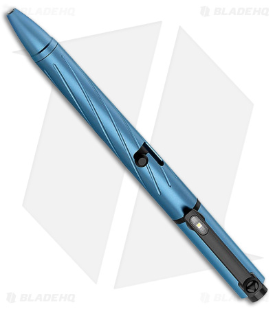 Olight O'Pen Pro Flashlight w/ Green Laser Pointer Pen Lake Blue (120 Lumens)