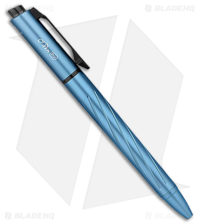 Olight O'Pen Pro Flashlight w/ Green Laser Pointer Pen Lake Blue (120 Lumens)