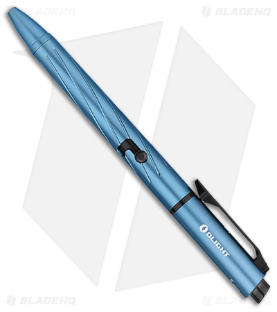 Olight O'Pen Pro Flashlight w/ Green Laser Pointer Pen Lake Blue (120 Lumens)