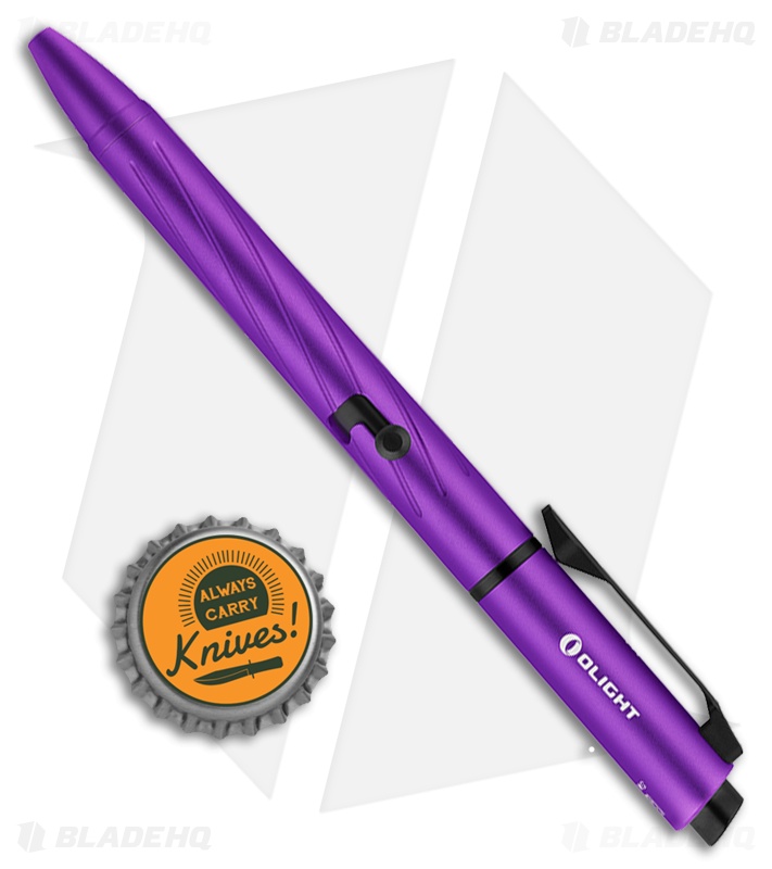 Olight O'Pen Pro Flashlight w/ Green Laser Pointer Pen Purple (120 Lumens)