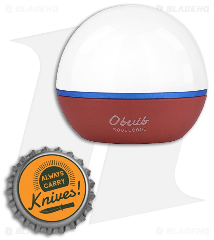 Olight Obulb 2" Wine Red Light (55 Lumens)