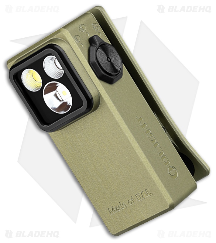 Olight Oclip Ultra Olive Green Aluminum (530 Lumens)
