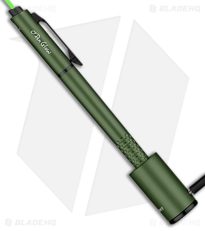 Olight O'Pen Glow Flashlight w/ Green Laser Pointer Pen OD Green (120 Lumens)