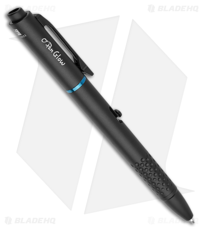 Olight O'Pen Glow Flashlight w/ Green Laser Pointer Pen Black (120 Lumens)