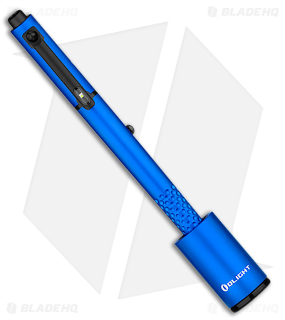 Olight O'Pen Glow Flashlight w/ Green Laser Pointer Pen Blue (120 Lumens)