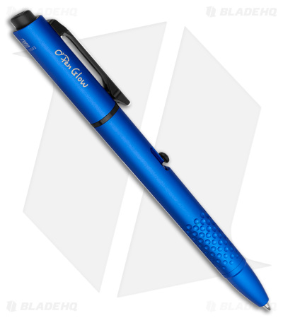 Olight O'Pen Glow Flashlight w/ Green Laser Pointer Pen Blue (120 Lumens)