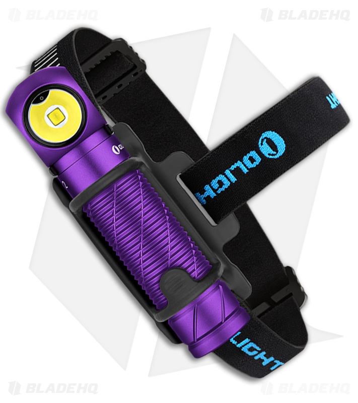 Olight Perun 2 Rechargeable Flashlight LED Purple - Blade HQ
