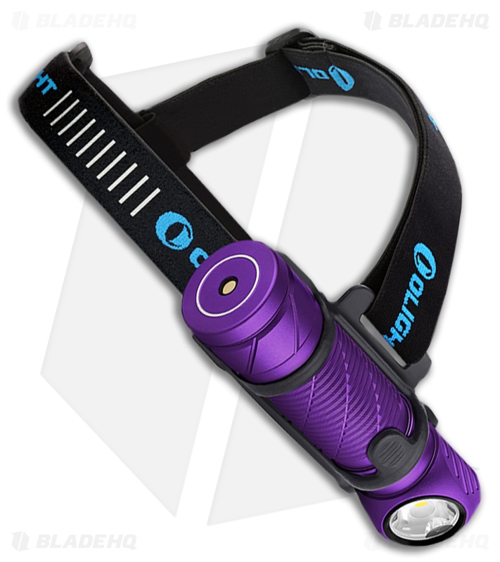 Olight Perun 2 Rechargeable Flashlight LED Purple - Blade HQ