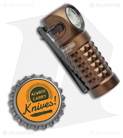 Olight Perun Mini Rechargeable Head Lamp Flashlight Desert Tan (1000 Lumens)