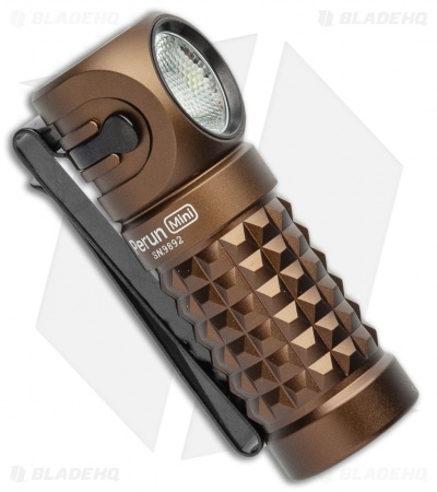 Olight Perun Mini Rechargeable Head Lamp Flashlight Desert Tan (1000 Lumens)