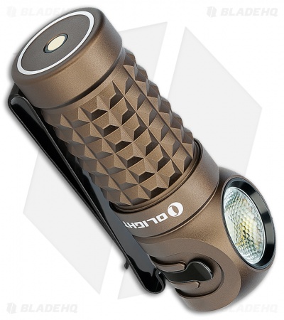 Olight Perun Mini Rechargeable Head Lamp Flashlight Desert Tan (1000 Lumens)