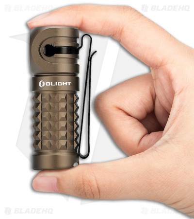 Olight Perun Mini Rechargeable Head Lamp Flashlight Desert Tan (1000 Lumens)