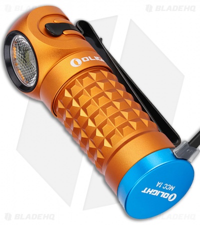 Olight Perun Mini - Rechargeable Flashlight | Orange | Blade HQ