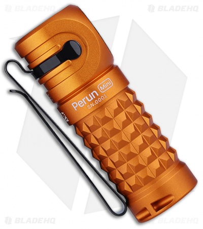 Olight Perun Mini - Rechargeable Flashlight | Orange | Blade HQ
