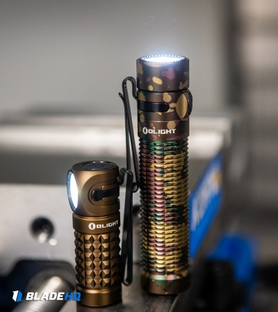 Olight Warrior Mini Rechargeable Flashlight Limited Edition Camo (1500 Lumens)