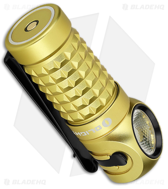 Olight Perun Mini - Rechargeable Flashlight | Yellow/Gold