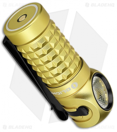 Olight Perun Mini Rechargeable Head Lamp Flashlight Yellow (1000 Lumens)