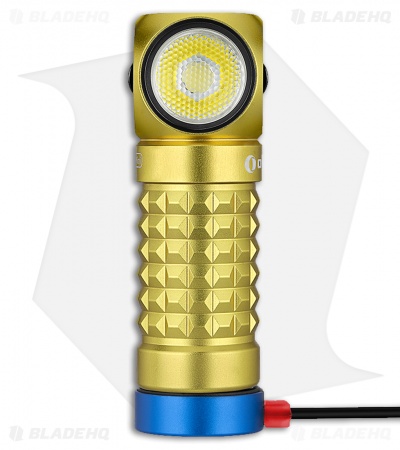 Olight Perun Mini Rechargeable Head Lamp Flashlight Yellow (1000 Lumens)