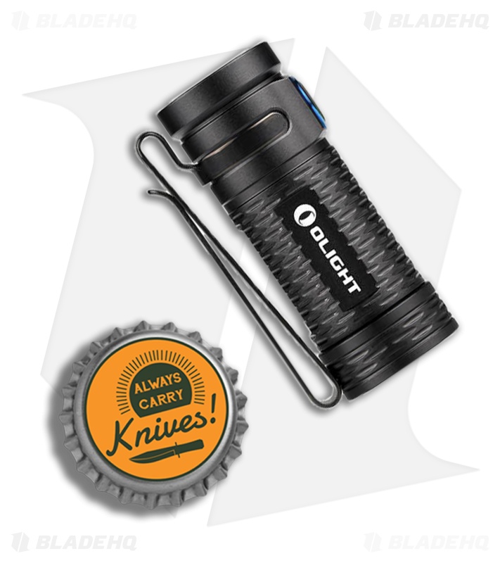 Olight S1 Baton mini懐中電灯 Olight S1 Mini Baton Flashlight XP-G3-CW (450 Lumens) - Blade HQ