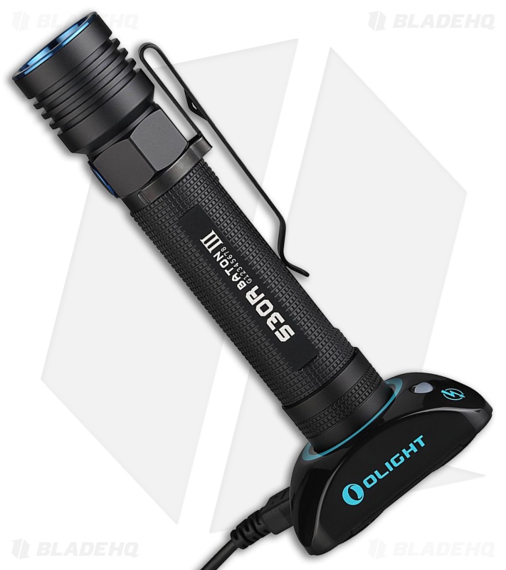 Olight S30R Baton III Rechargeable LED Flashlight (1050 Lumens) CREE XM-L2