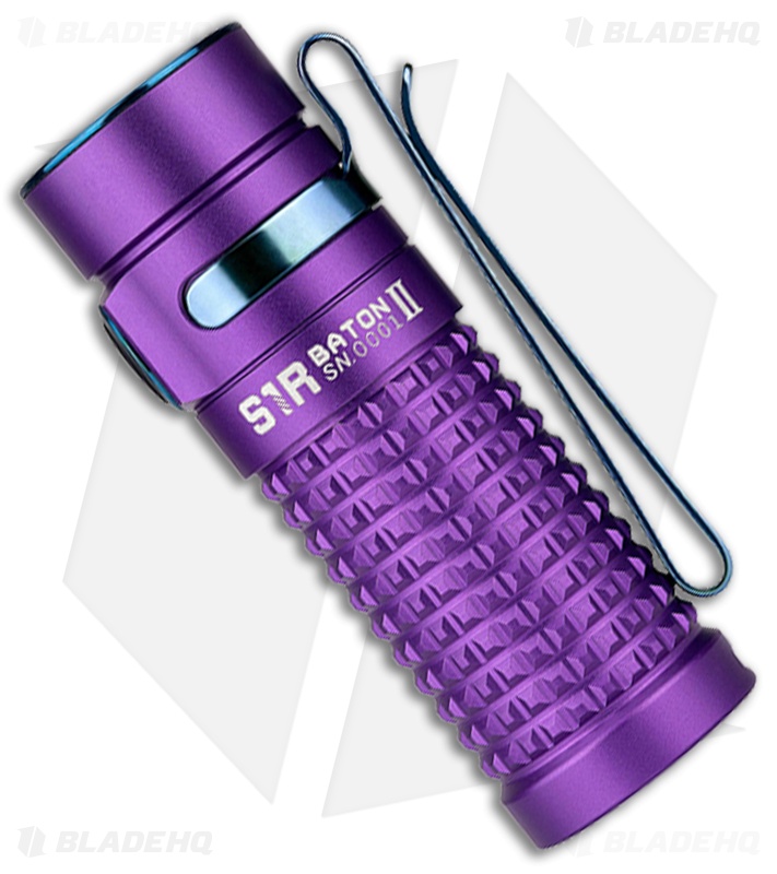 Olight S1R Baton II Recharge Flashlight | Purple | Blade HQ