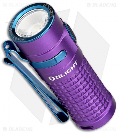 Olight S1R Baton II Rechargeable Flashlight Limited Edition Purple (1000 Lumens)