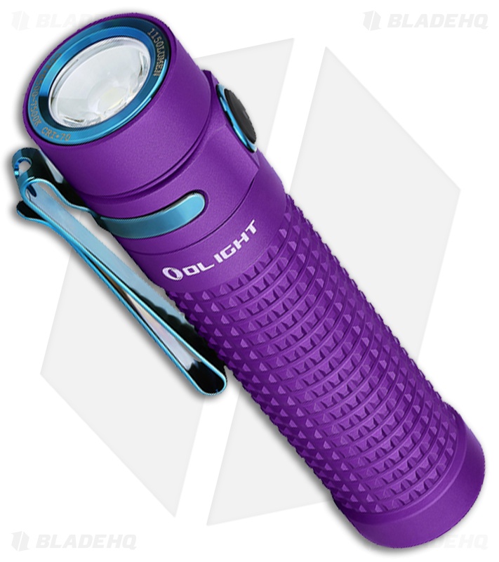Olight S2R Baton II - Rechargeable Flashlight | Purple