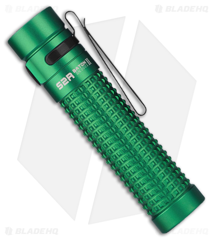 レビュー高評価アイテム特集｜ファッション通販 Olight S2R Baton II Rechargeable Flashlight Green (1150 ライト/ランタン