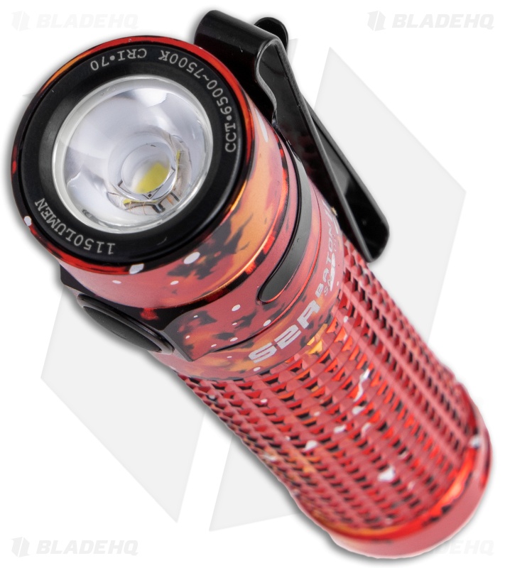 OLIGHT S2R Baton Ⅱ レッド ★限定品★ Olight S2R Baton II - Rechargeable Flashlight | Red Lava