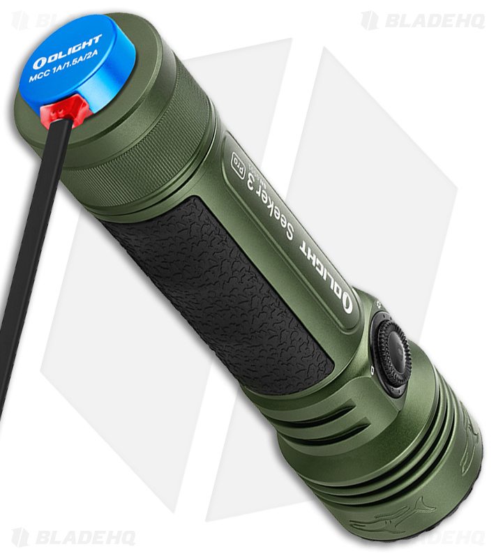 Olight Seeker 3 Pro Flashlight | OD Green | 4200 Lumens