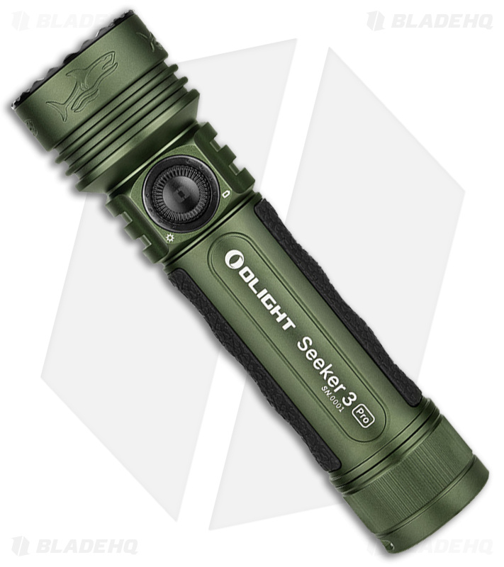 Olight Seeker 3 Pro Flashlight | OD Green | 4200 Lumens