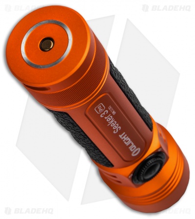 Olight Seeker 3 Pro Orange Rechargeable Flashlight (4200 Lumens)
