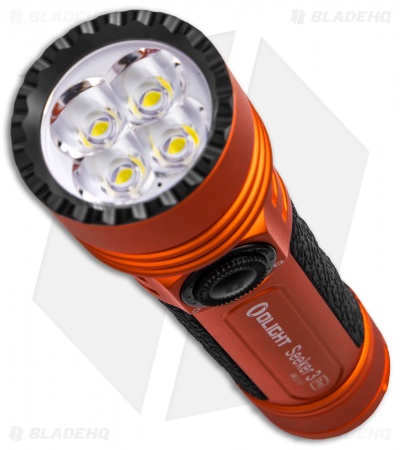 Olight Seeker 3 Pro Orange Rechargeable Flashlight (4200 Lumens)