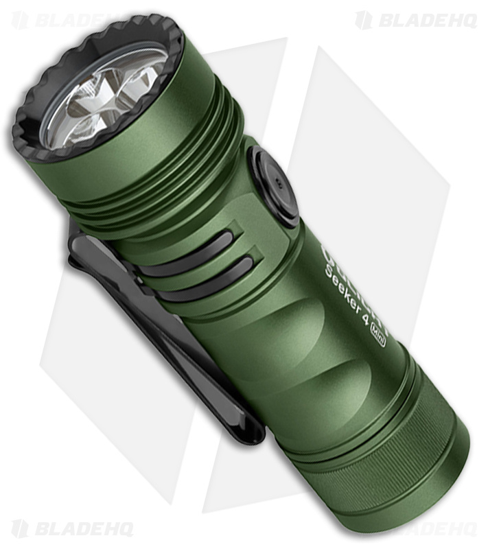 Olight Seeker 4 Mini Flashlight Green (1200 Lmns) - Blade HQ