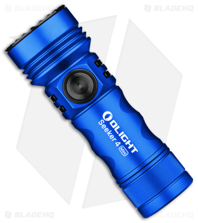 ⭐️新品未開封⭐️Olight Seeker 4 Mini ブルー　CW(昼光色) OLIGHT Seeker 4 Mini Rechargeable EDC Flashlight with 365nm