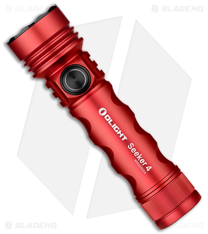Olight Seeker 4 Rechargeable Flashlight Red (3100 Lumens)