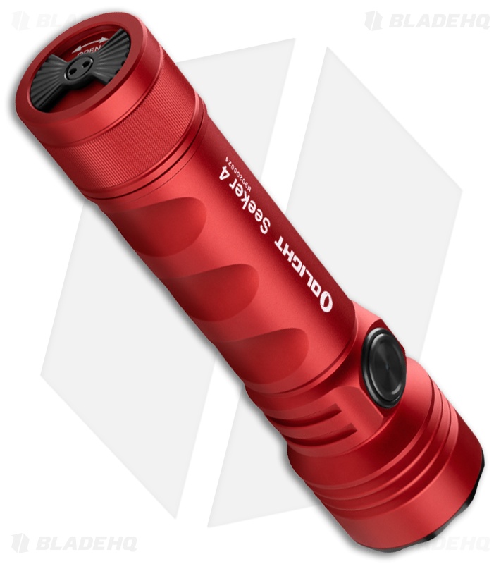 OLIGHT Seeker 4 TYPE-C3100ルーメン RED レッド Olight Seeker 4 Rechargeable Flashlight Red (3100 Lumens)