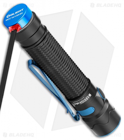 Olight Warrior Mini 2 Rechargable Flashlight Black Aluminum (1750 Lumens)