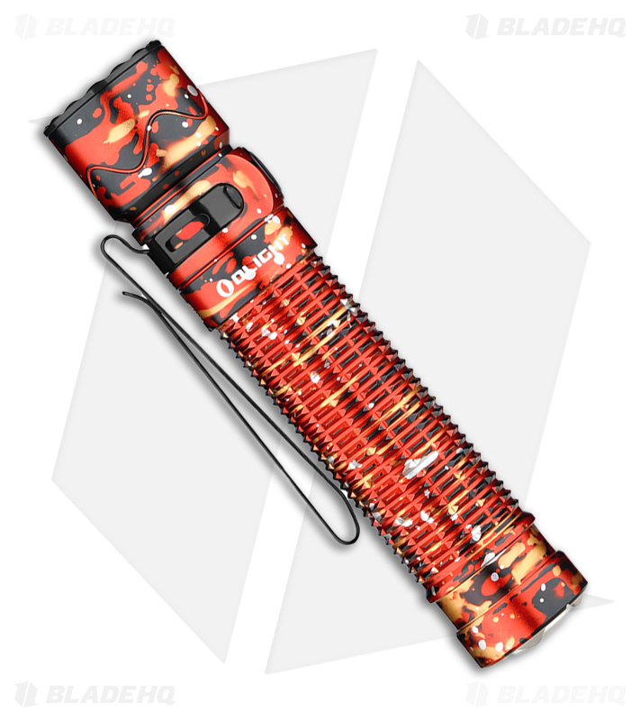 Olight Warrior Mini 2 Flashlight Lava Camo Alum - Blade HQ