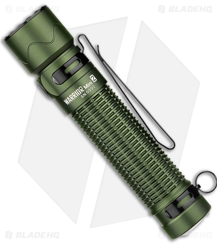 Olight Warrior Mini 2 Flashlight - Green - Blade HQ