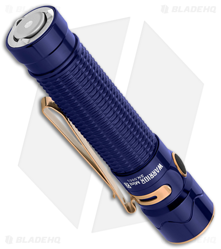 Olight Warrior Mini 2 Flashlight LE | Regal Blue - Blade HQ